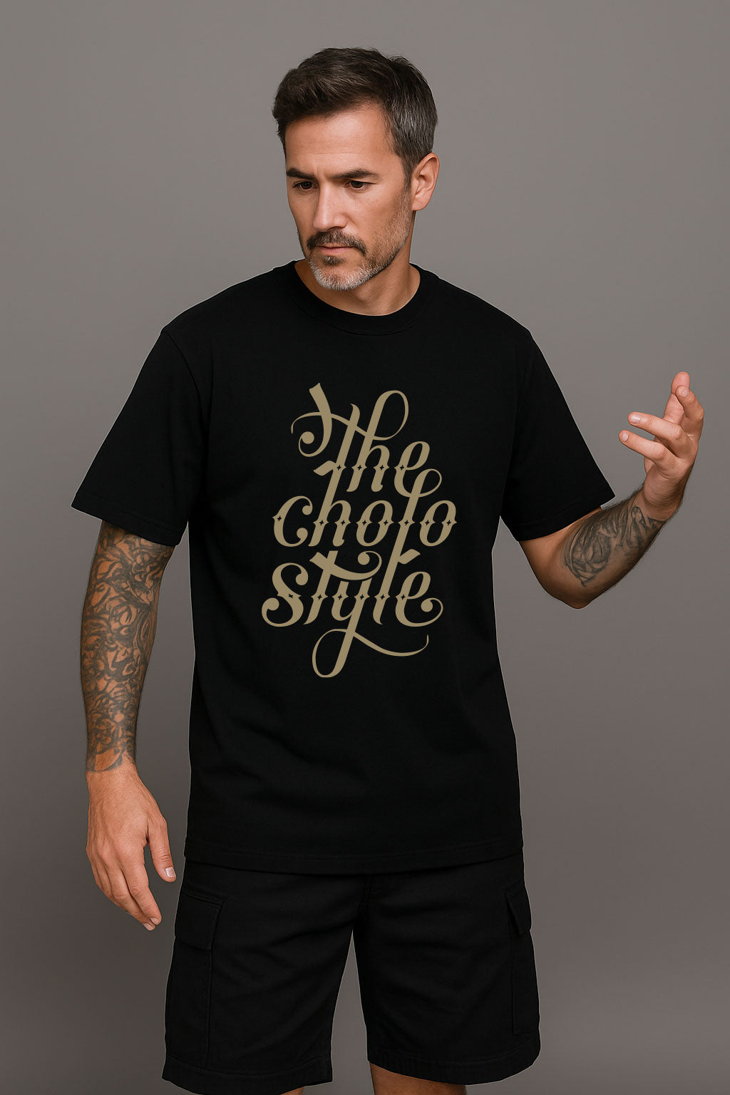 The Cholo Style sleeve t-shirt